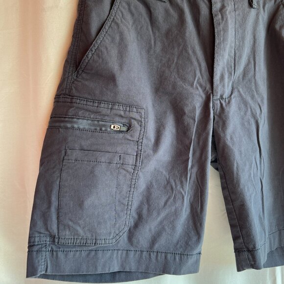 Ron Jon Surf Shop Men's Flat Front Hybrid Walk Shorts Blue Size 30 Beach Pockets - Picture 8 of 10